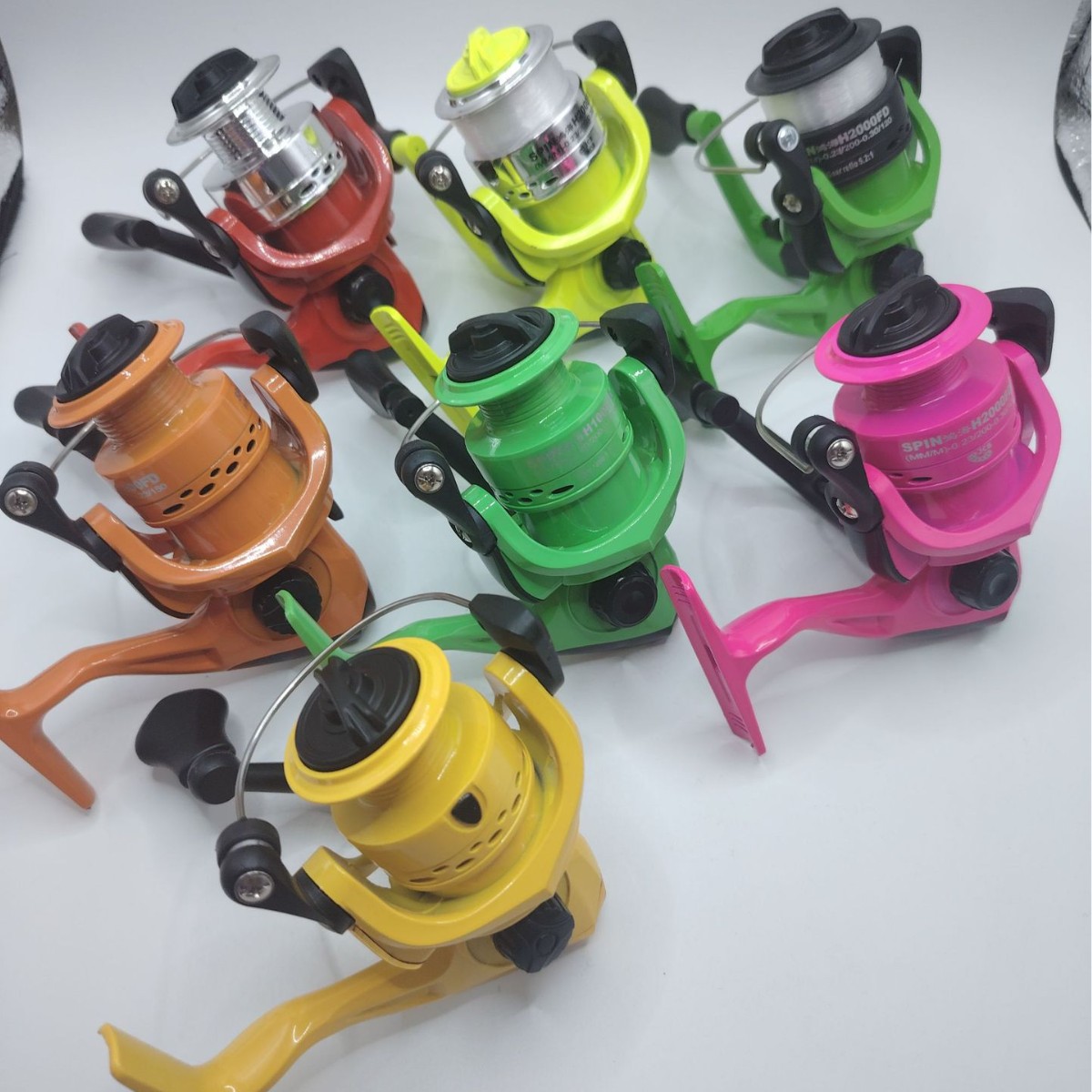 Fishing Rod Surf - Carrete de pesca giratorio Outlife, tamaño