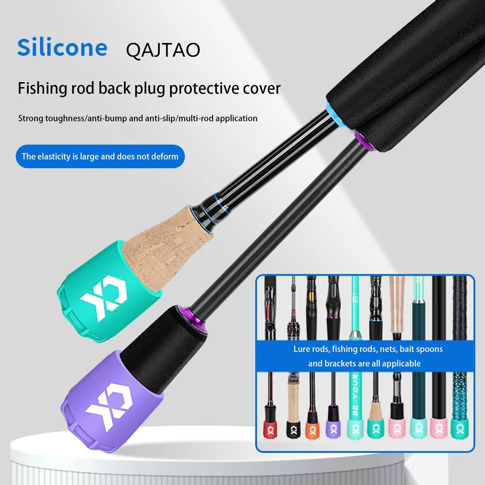 Fishing Rod Case - Protector de extremo de caña de