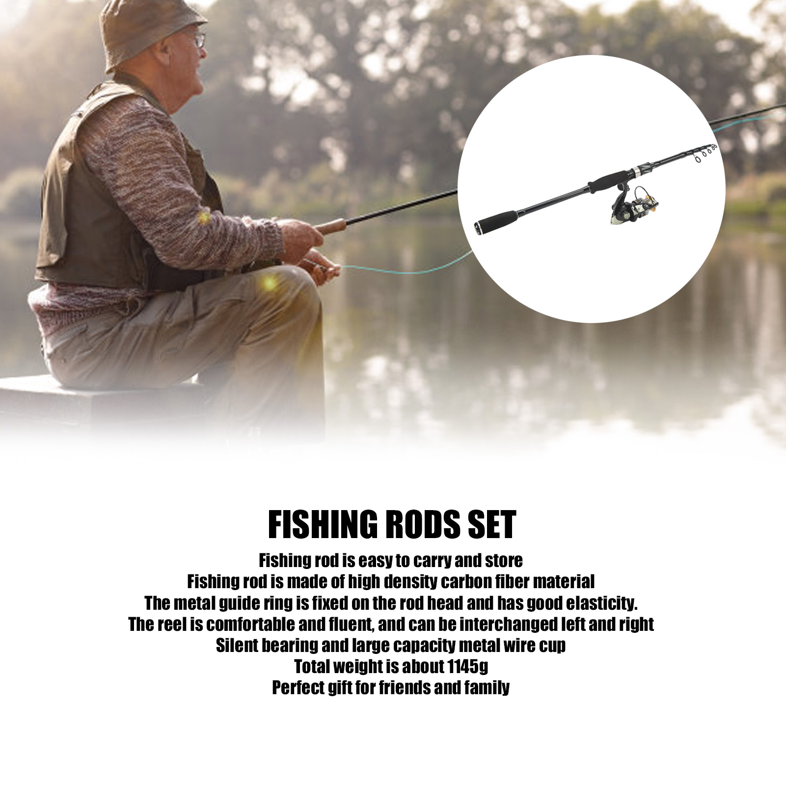 Fishing Rod Combo - Set de Caña y Carrete de