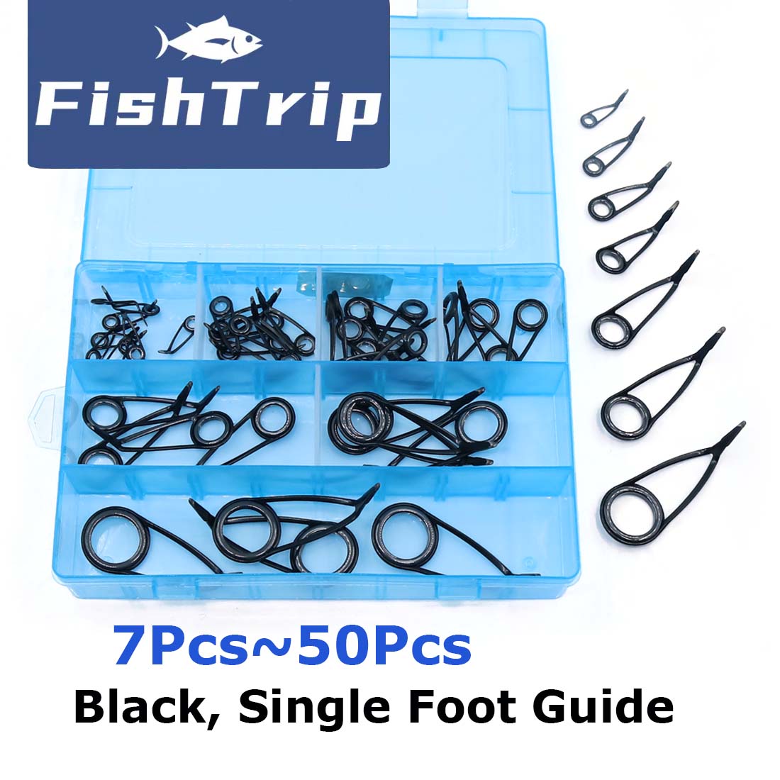 Fishing Rod Guide Replacement - Kit de reparación de guía de