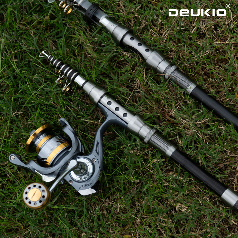 Fishing Rod Combo - DEUKIO-combinación de caña de pescar y