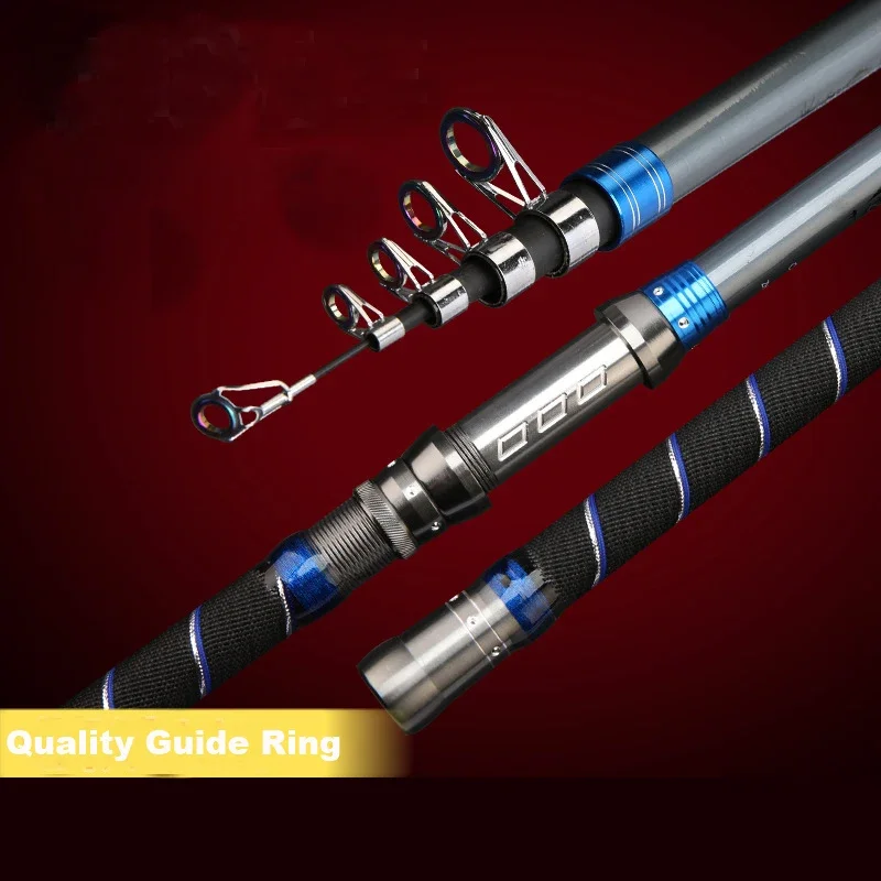 Caña de Pescar Telescópica de  - Fishing Rod Surf reseña y precio