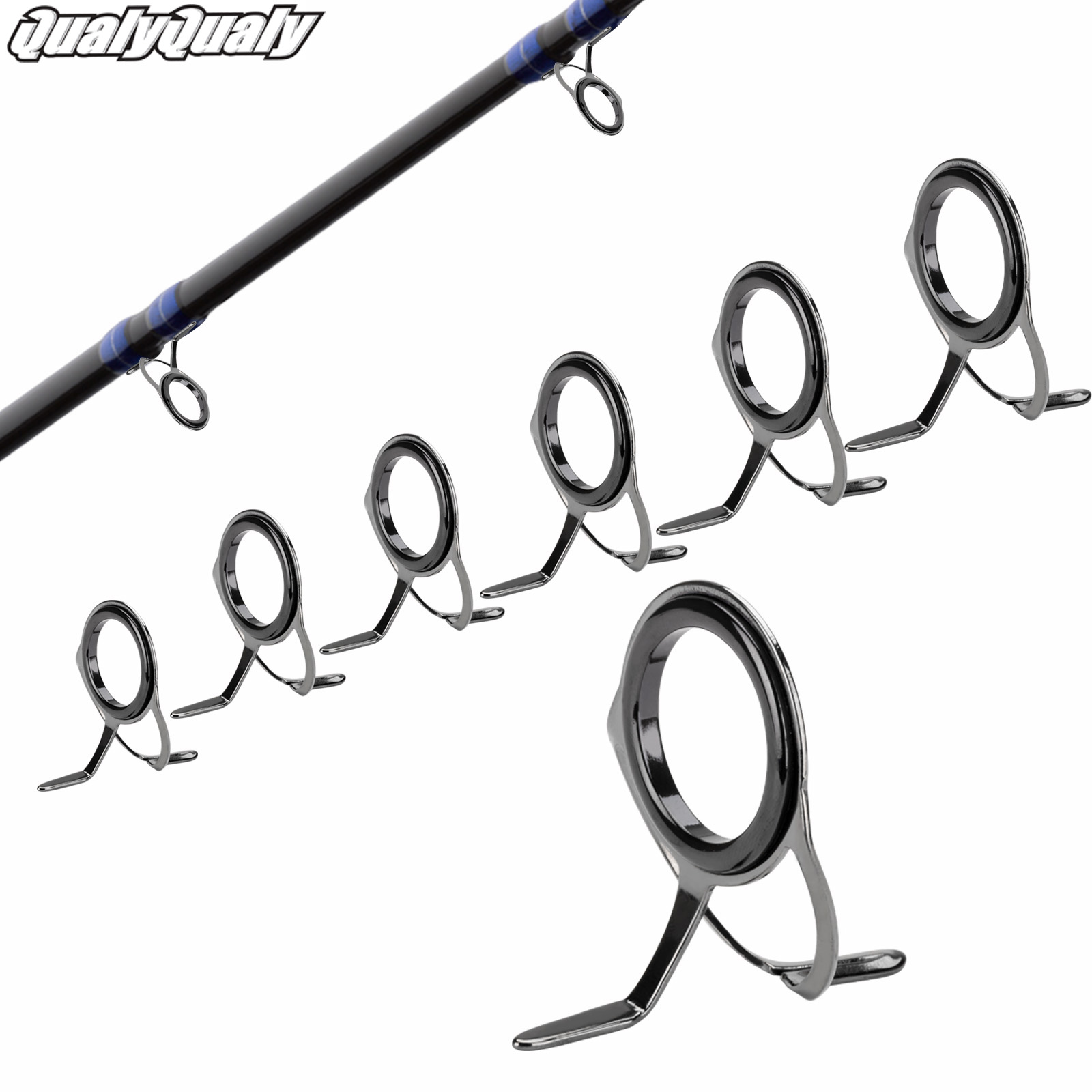 Kit de reparación de guías de  - Fishing Rod Guide Replacement reseña y precio
