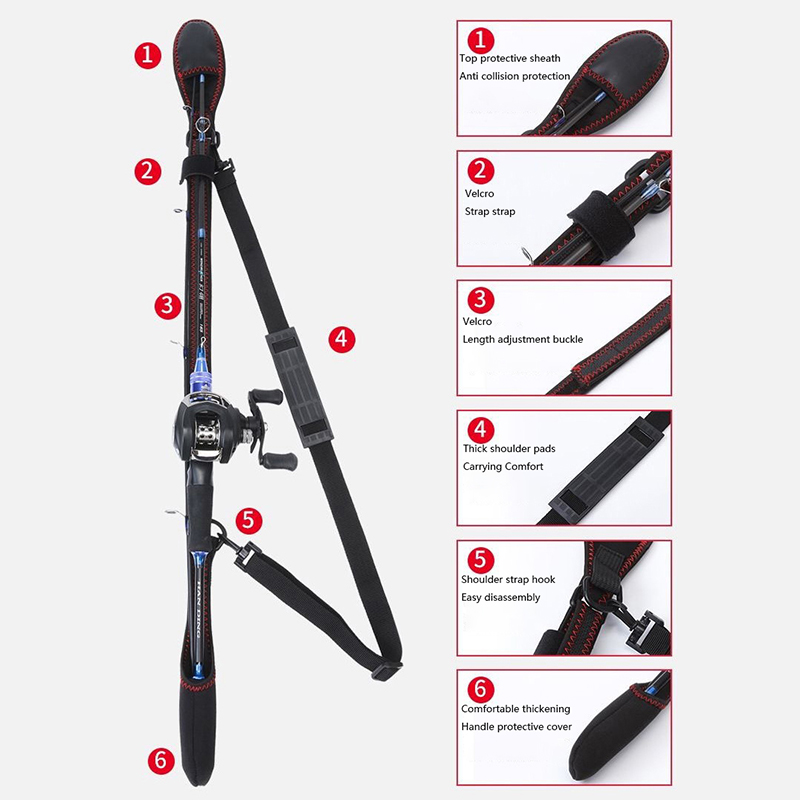 Nueva Funda Protectora para Ca - Fishing Rod Case reseña y precio