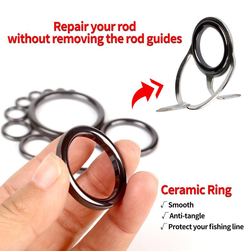 Kit de Reparación de Cañas de  - Fishing Rod Repair Kit reseña y precio