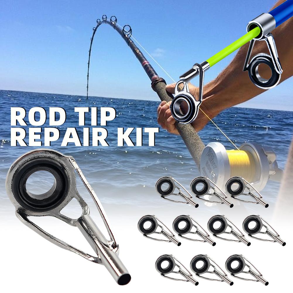 Kit de Reparación de Puntas de - Fishing Rod Guide Replacement reseña y precio