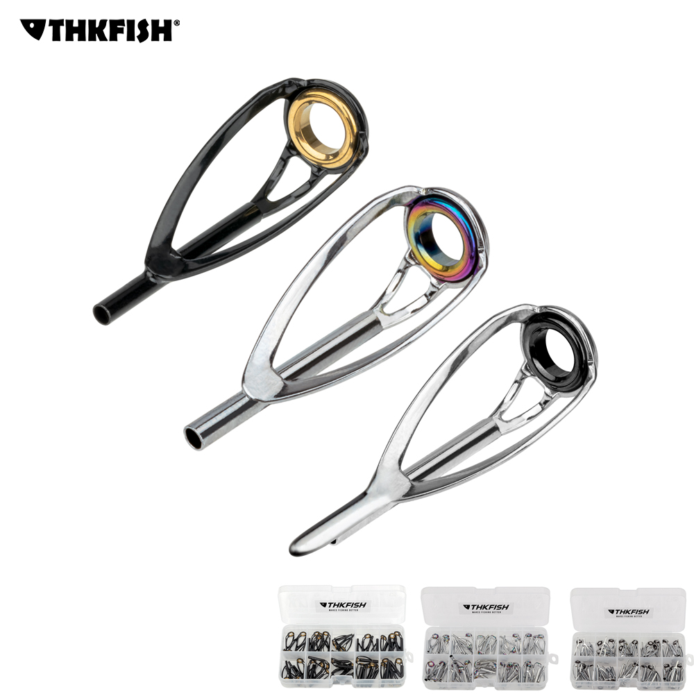 THKFISH-Kit de reparación de p - Fishing Rod Guide Replacement reseña y precio