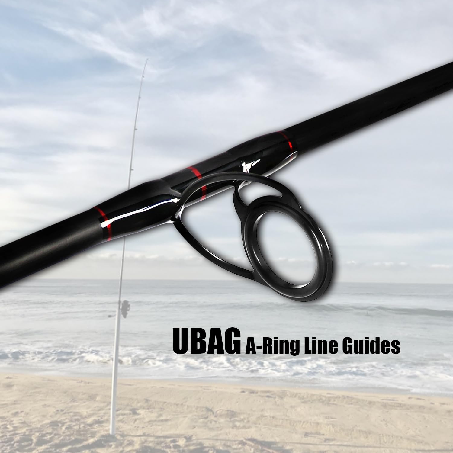 Caña de Pescar de Grafito para - Fishing Rod Surf reseña y precio