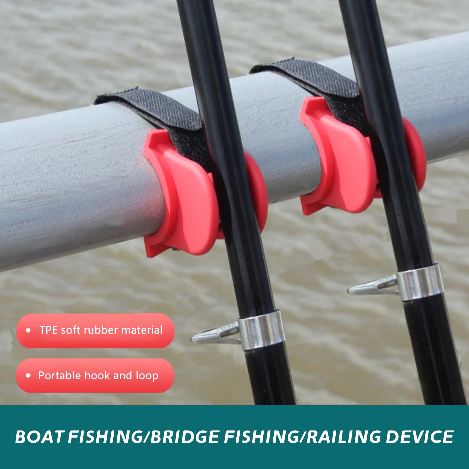 Soporte para Cañas de Pescar e - Fishing Rod Boat reseña y precio