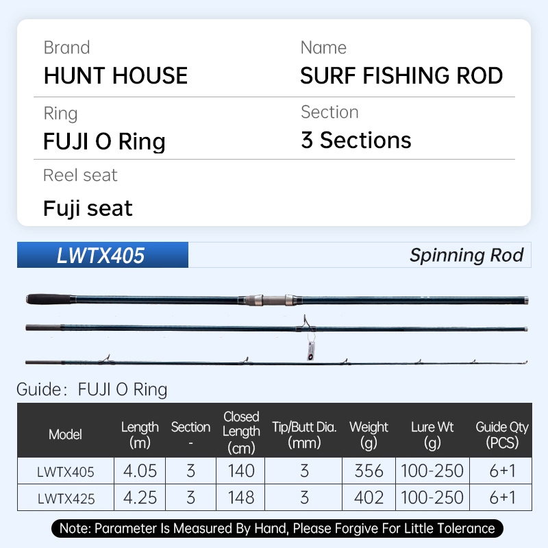 Hunthouse Surf Gazer caña de p - Fishing Rod Surf reseña y precio