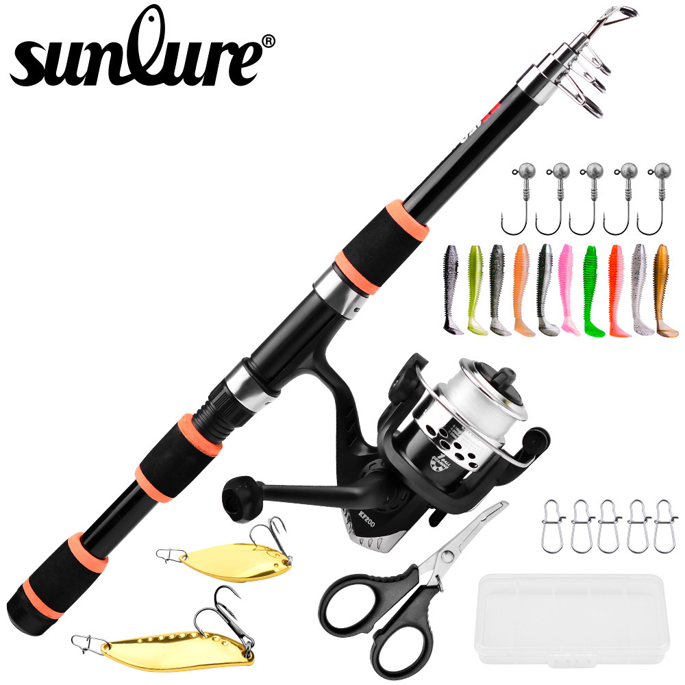 Kit de Caña de Pescar Telescóp - Fishing Rod Surf reseña y precio