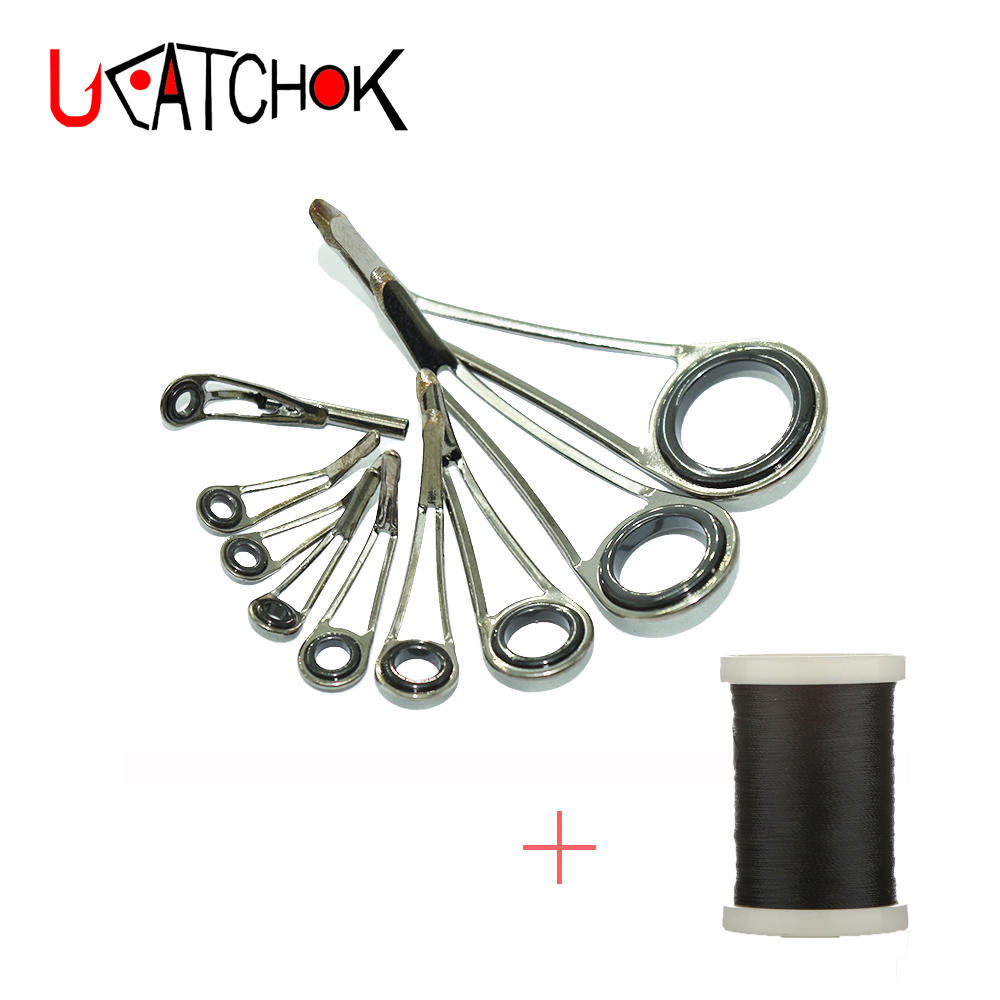 Kit de 9 Anillas Guía para Cañ - Fishing Rod Building Kit reseña y precio