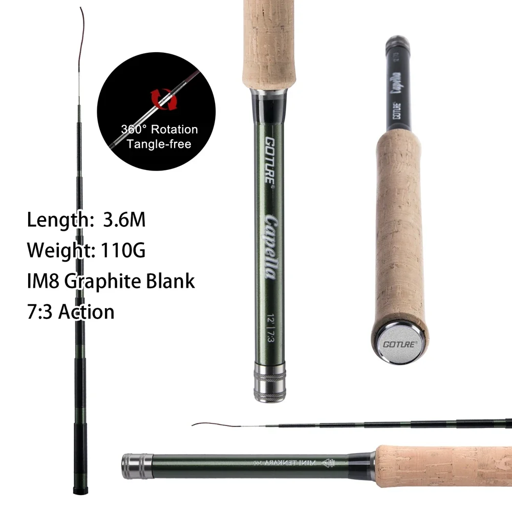Goture - Combo de Caña de Pesc - Fishing Rod Building Kit reseña y precio